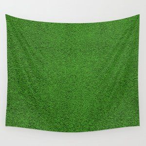 Green Grass Wall Tapestry by Patterns and Textures